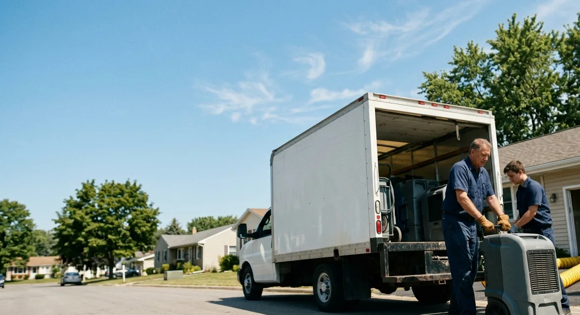 Water Damage Cleanup in Madisonville, TX near me